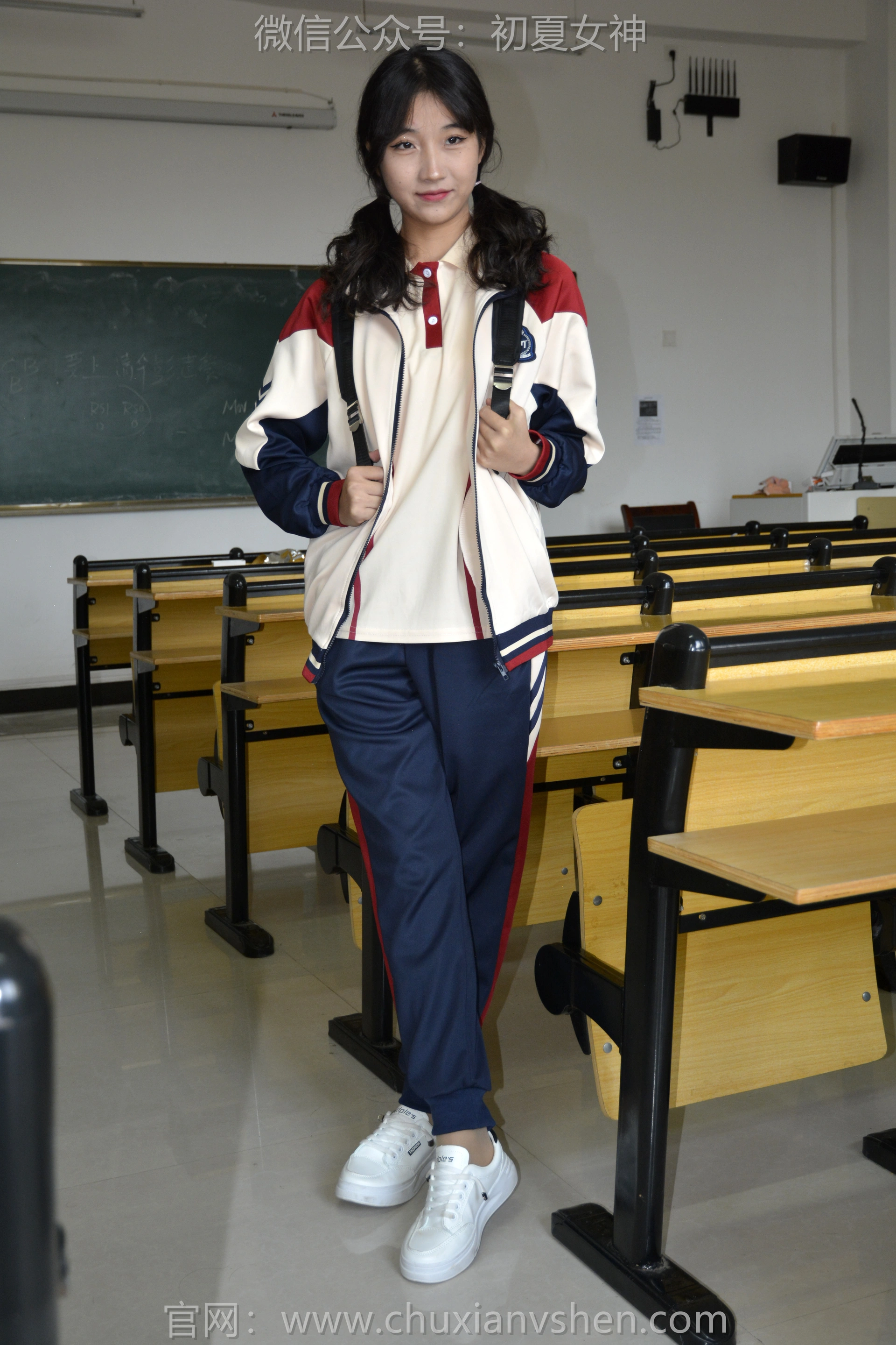 初夏女神 NO.116 点点 英伦风校服 3